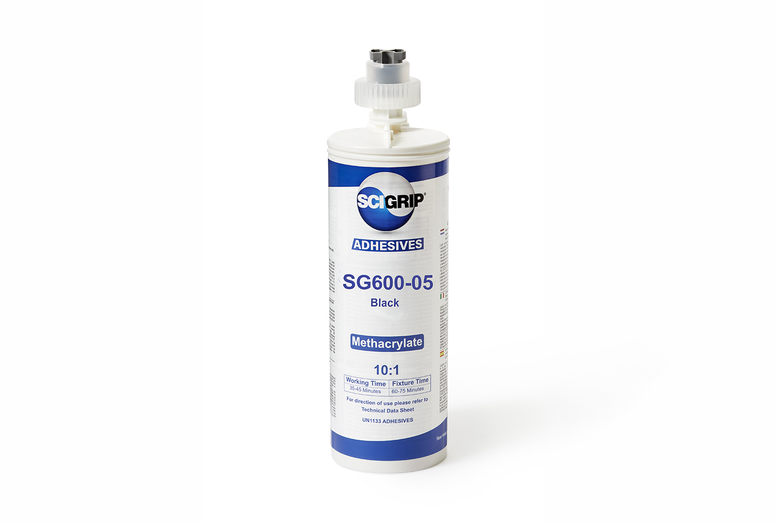 SCIGRIP SG600-05 Black adhesive cartridge